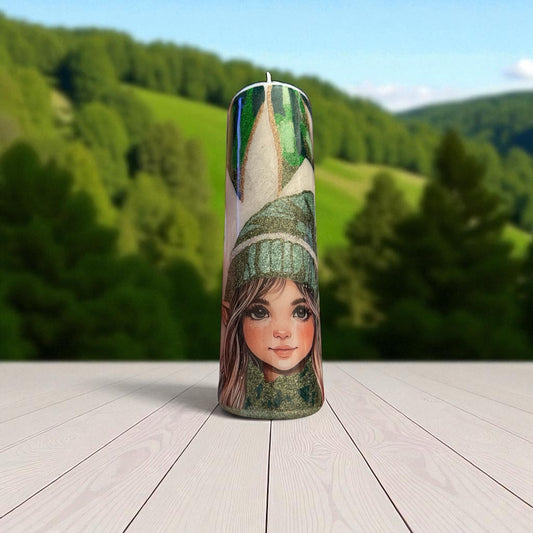 35 ounce Green Christmas Elf