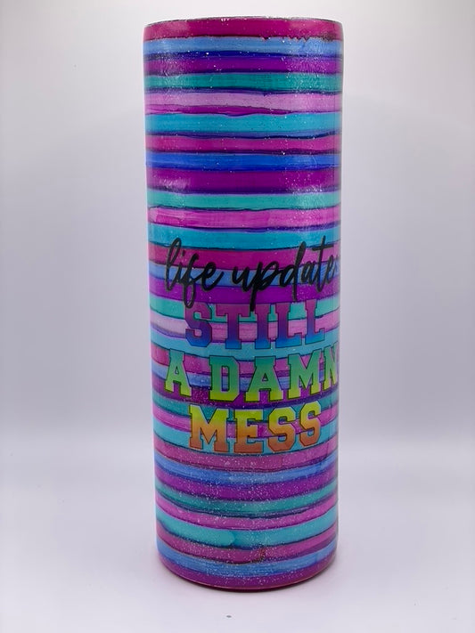 20 ounce Skinny Ink MultiColor Serape