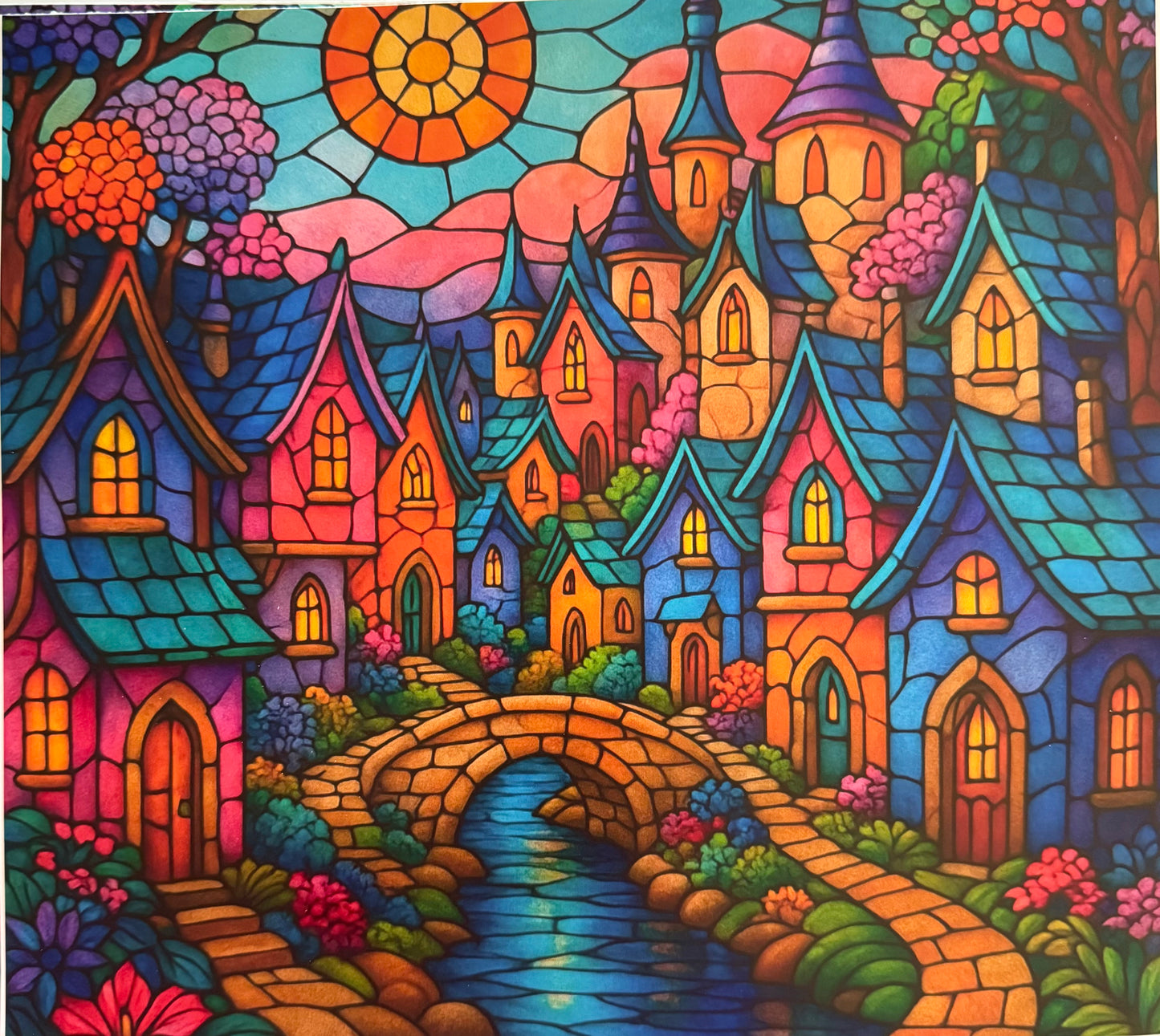 SG Fairy Tale Gnome Village 1.  30 Ounce