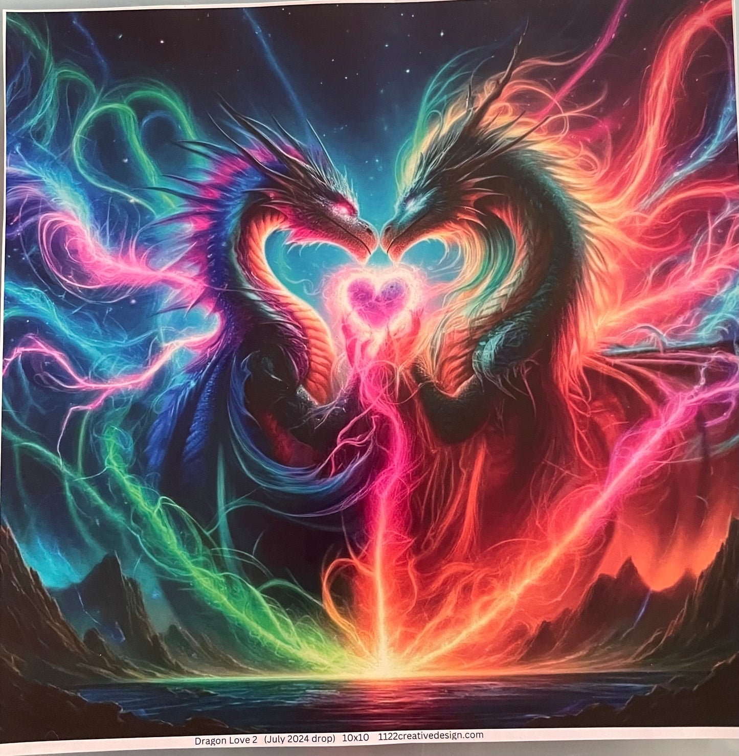 Dragon Love 2.   35 ounce. Accent Only