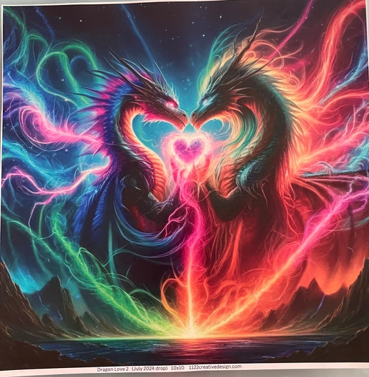 Dragon Love 2.   35 ounce. Accent Only