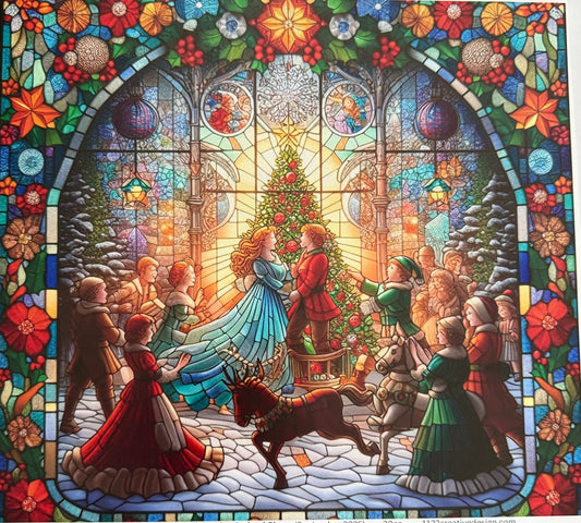 30 Ounce SG Christmas celebration detailed