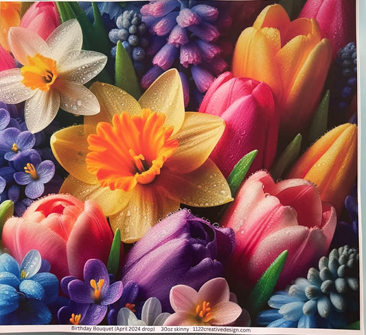 Birthday bouquet 30 ounce