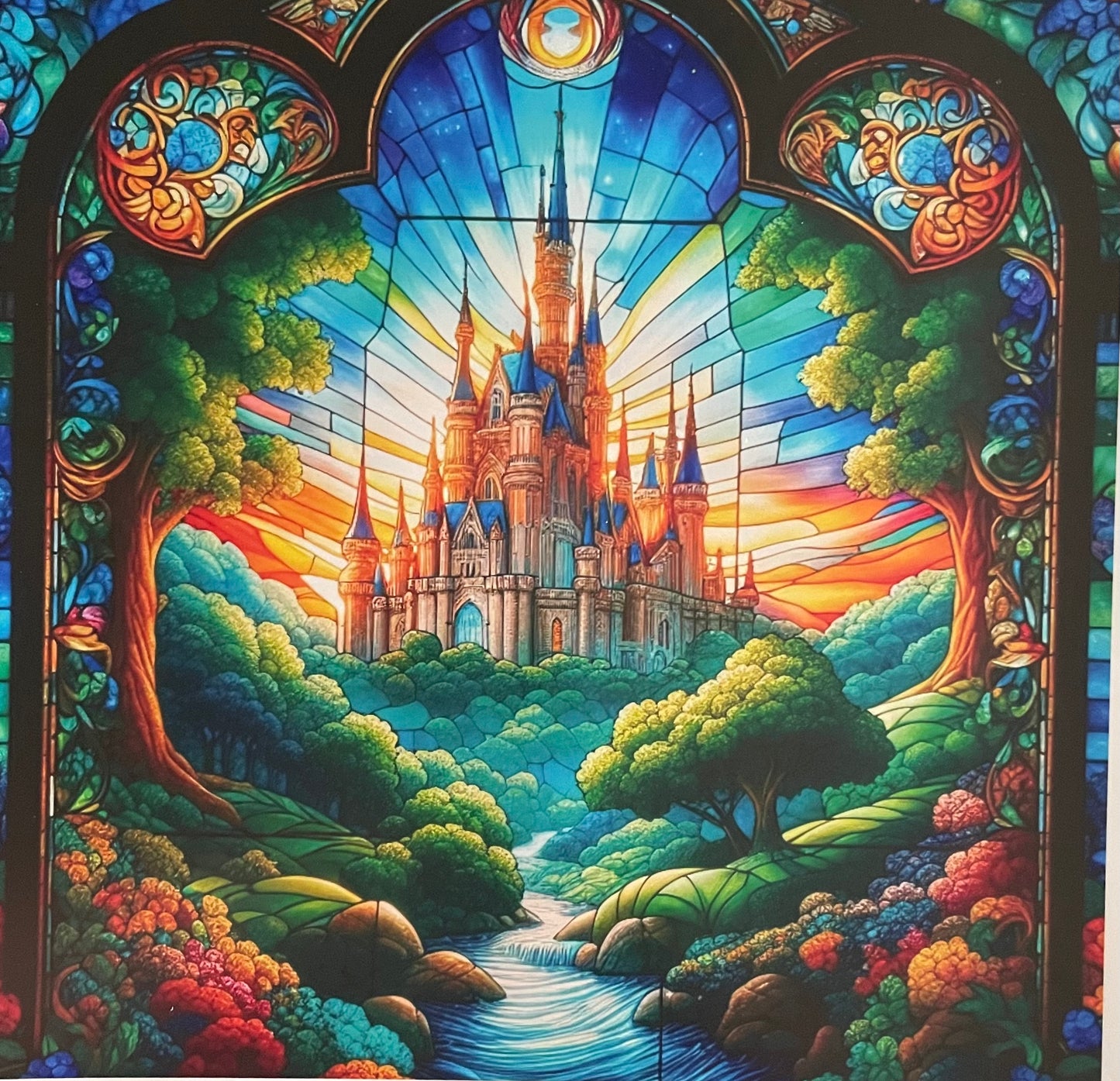 Stained Glass Castle 1. 35 Ounce