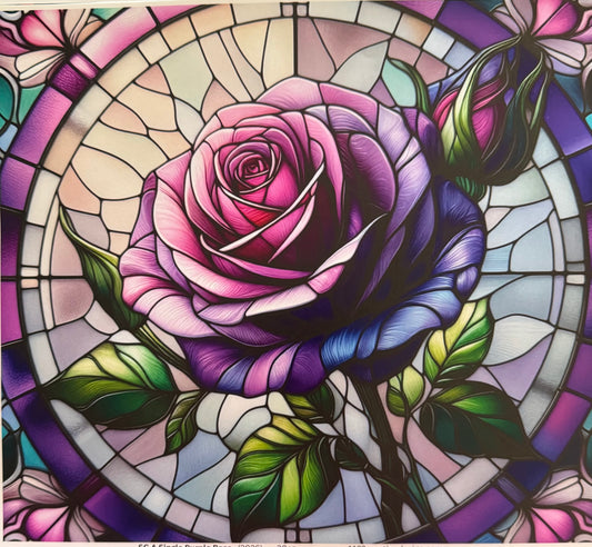 SG Single Purple Rose 30 Ounce