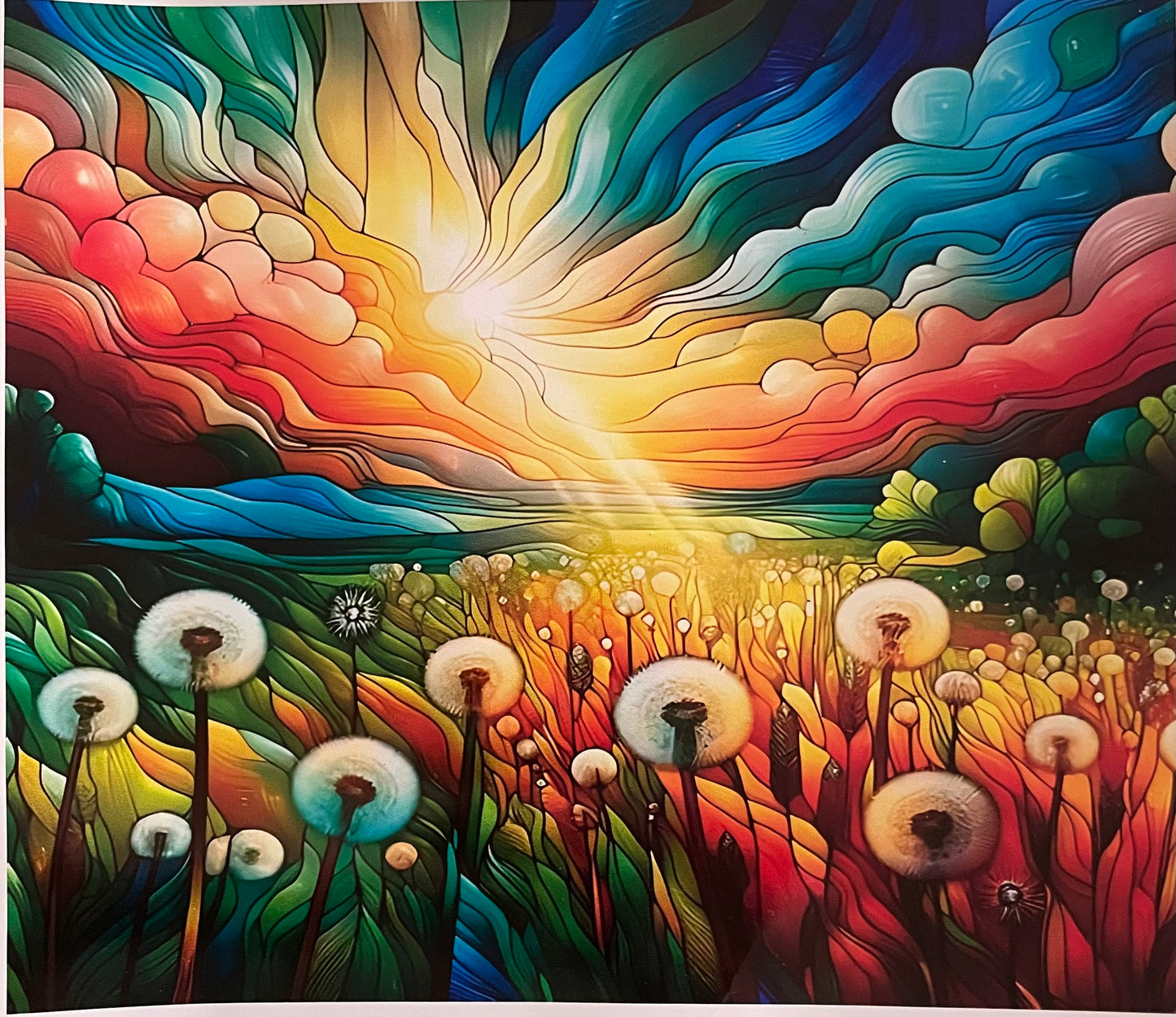 Sunset wishes 20 ounces detailed