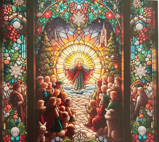 30 Ounce SG Holy Night Christmas detailed