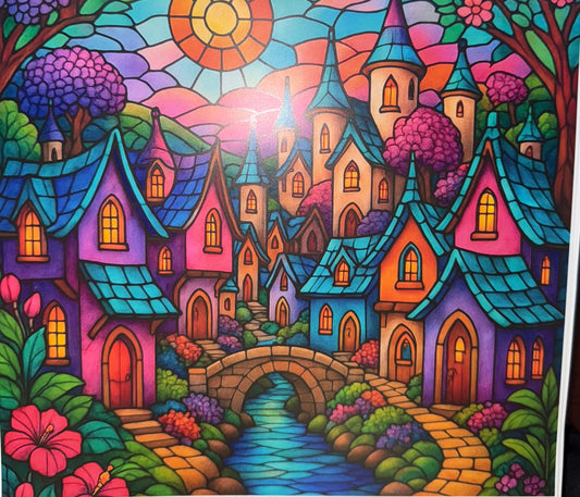 SG Fairy Tale gnome Village 2.    30 ounce