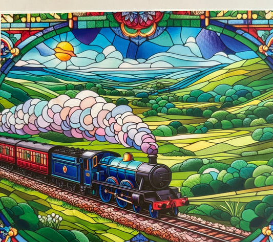 30 Ounce SG Blue Locomotive