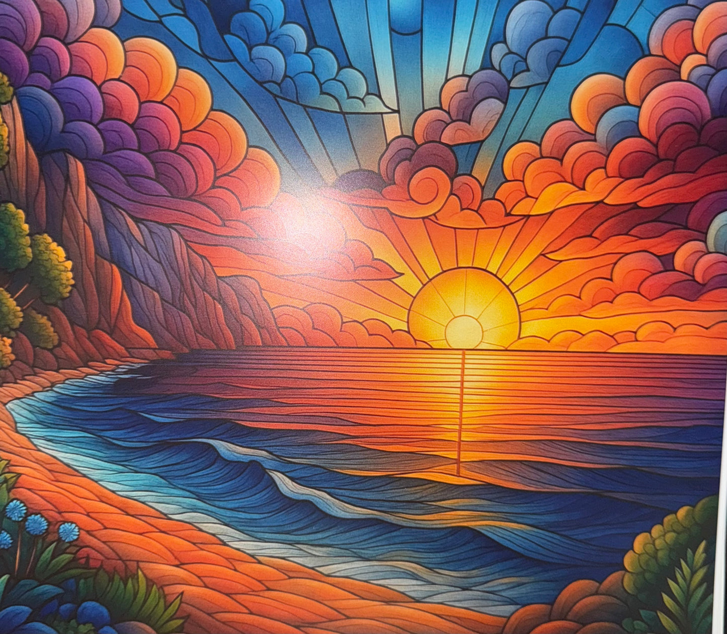 SG Sunset Beach 30 Ounce snowflake mountain