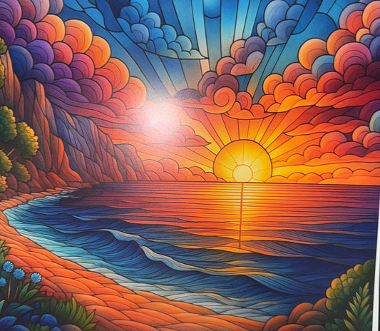 SG Sunset Beach 30 Ounce snowflake mountain