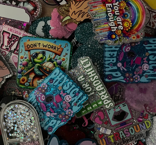 Acrylic Badge Reels 1