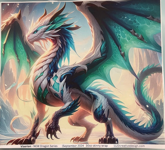 Viserion  Dragon. 30 ounce. Accents Only