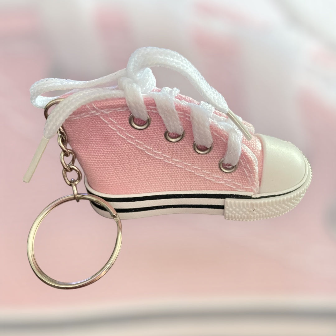 Rhinestone shoe keychain