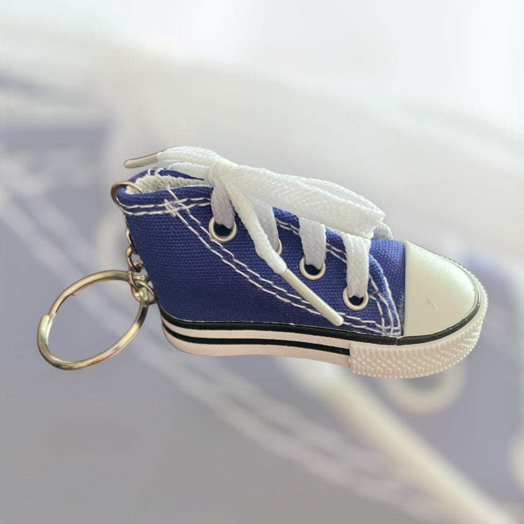 Rhinestone shoe keychain