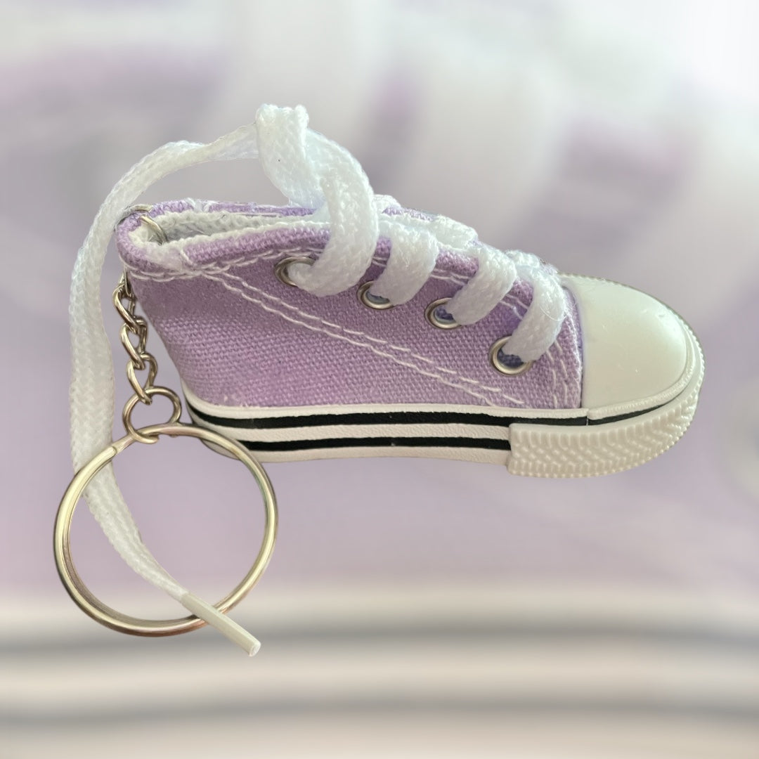 Rhinestone shoe keychain