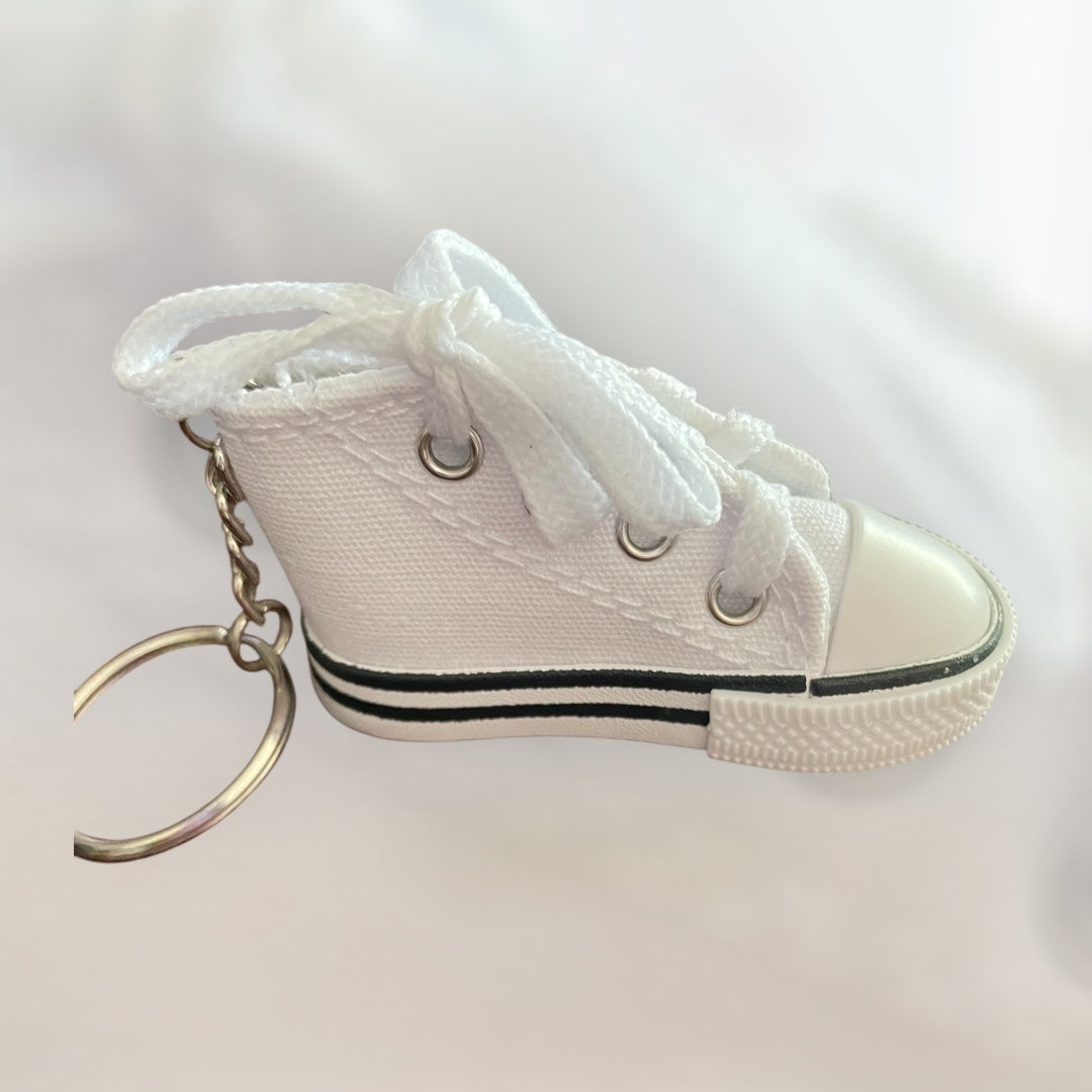 Rhinestone shoe keychain