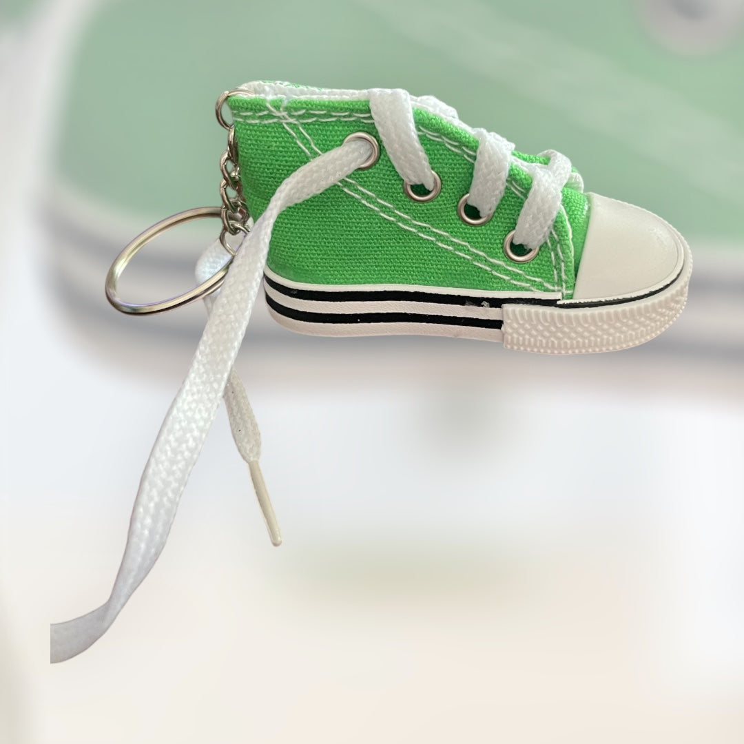 Rhinestone shoe keychain