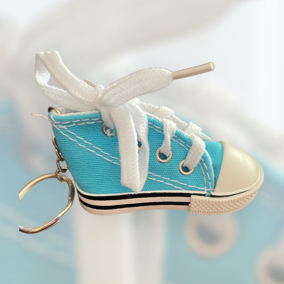 Rhinestone shoe keychain