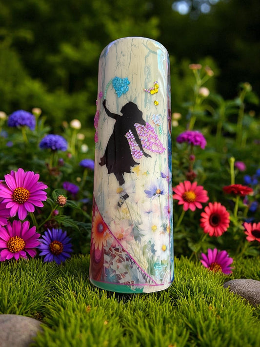 30 Ounce Rhinestone Crackle