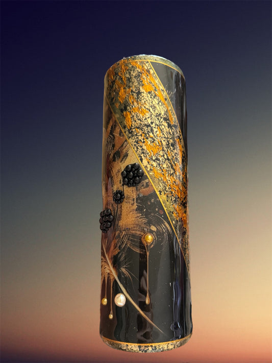 30 Ounce Twisted Lace Feathers