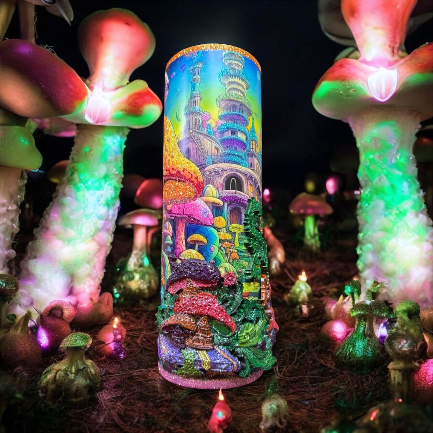 30 Ounce 3D mushroom Tumbler