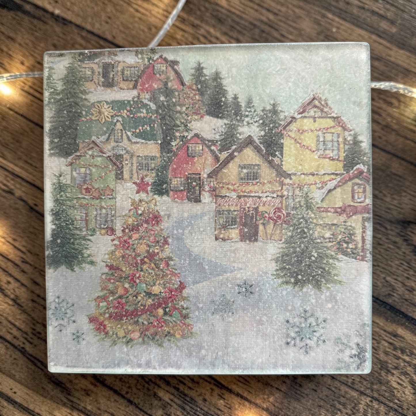 Winter Holiday Trivet - Plate