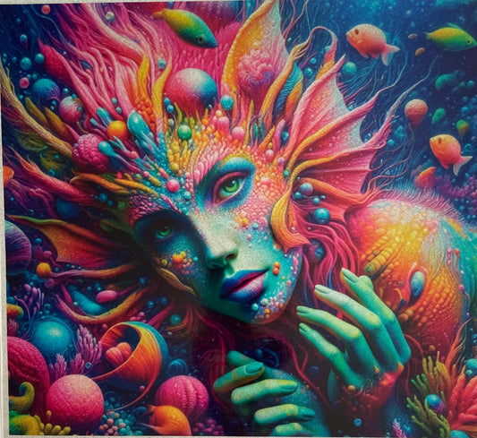 Persephone Glitter, vinyl glow cup, 30 ounce