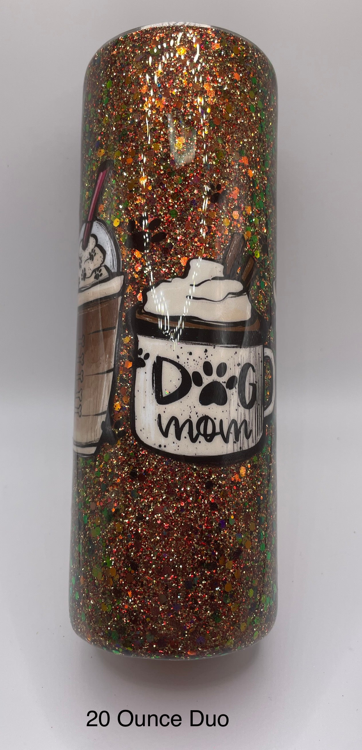 Dog Mom Vibes 20 Ounce Duo Lid Tumbler