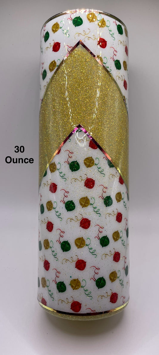 30 Ounce Jingle Christmas Tumbler