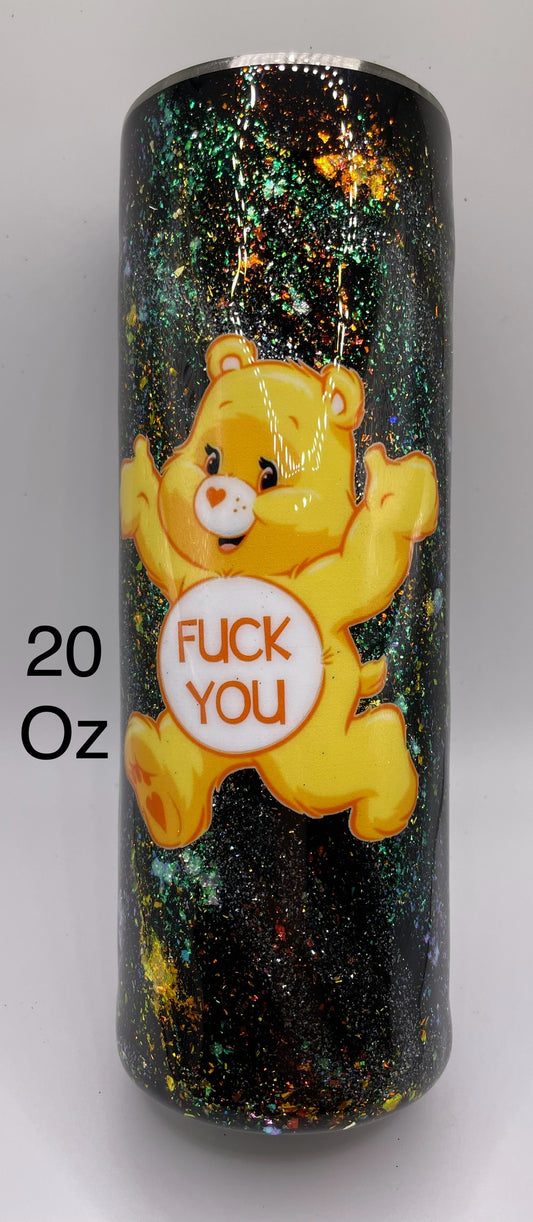 Swear Bear Tumbler- Adult Language