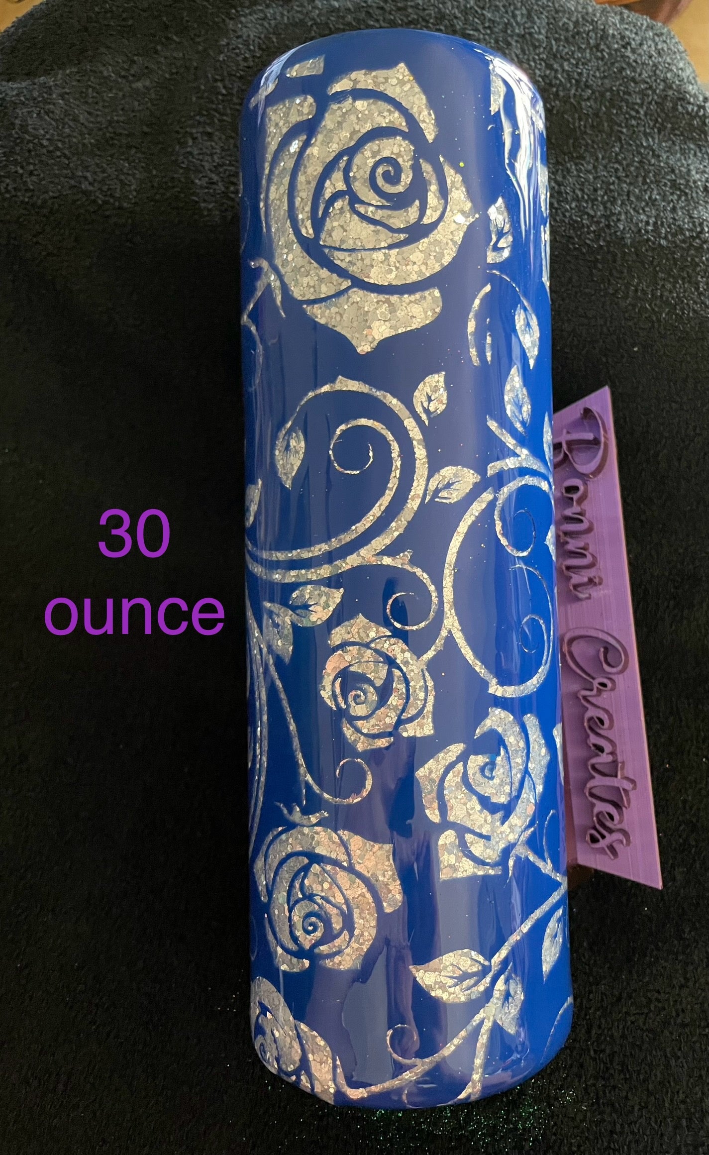 30 Ounce Silver Rose