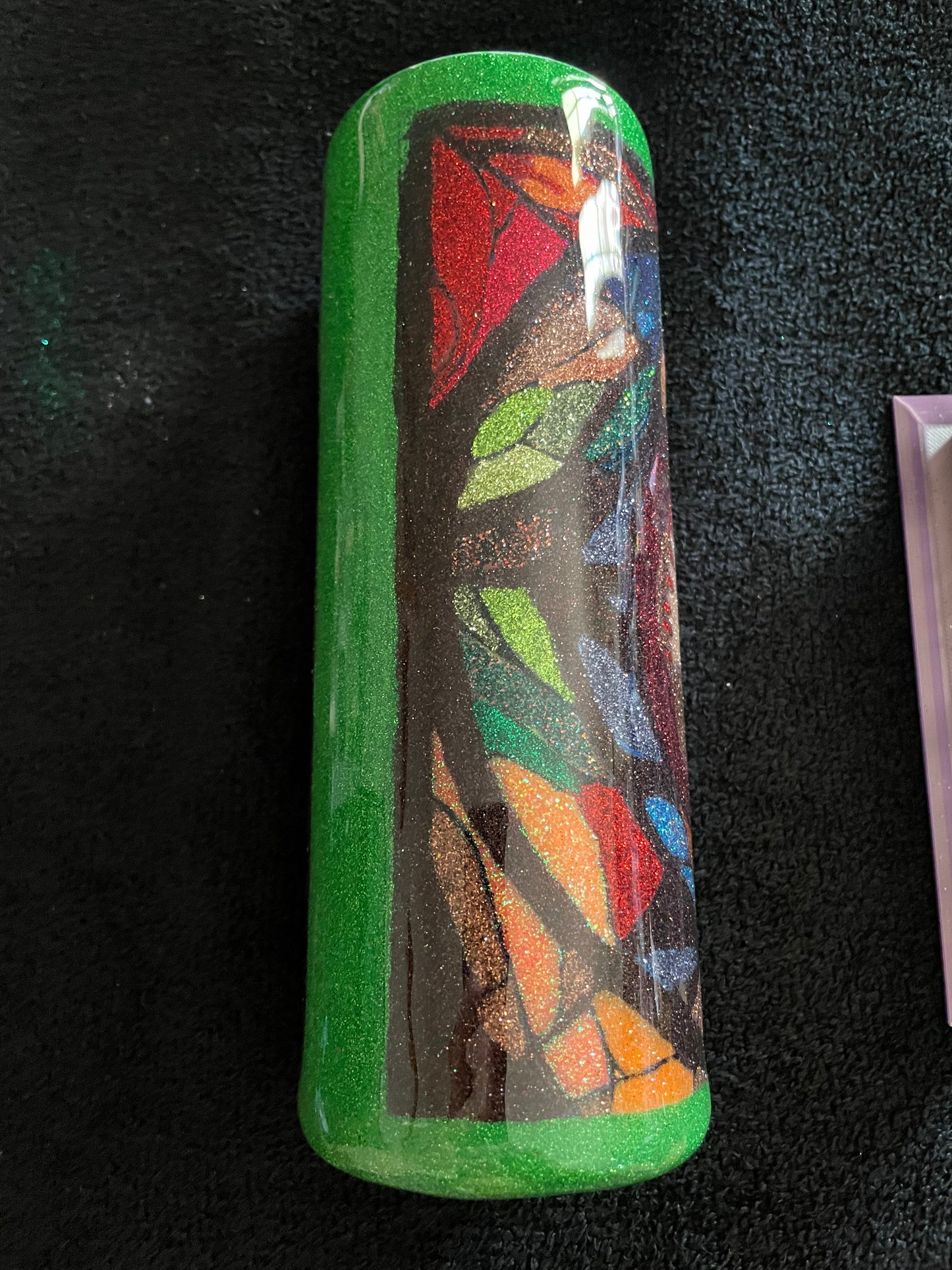 20 Ounce Baseball Stained glass