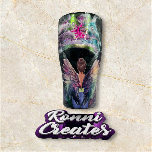 #64. Angel lady 30 ounce modern