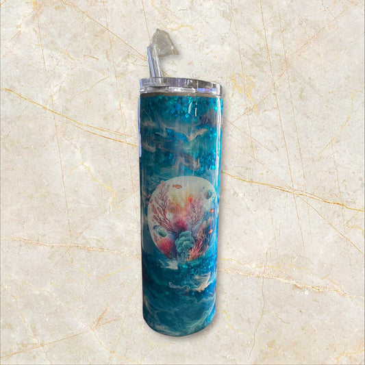 #22   Blue Ocean decal   30 Ounce