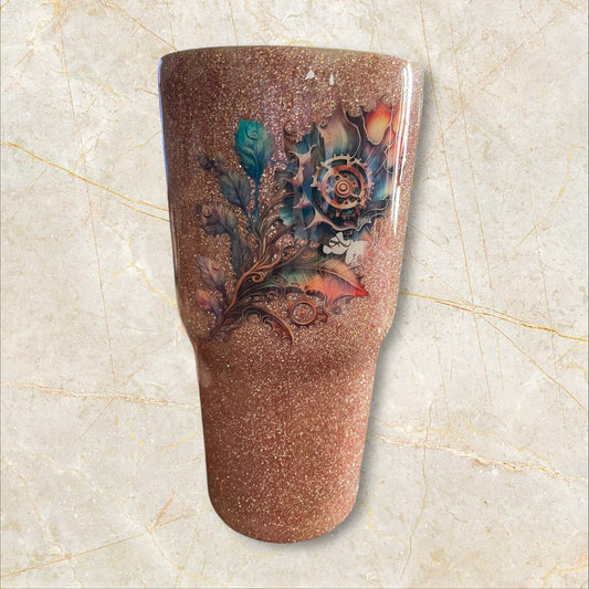 #28.   Steampunk flower   30 ounce