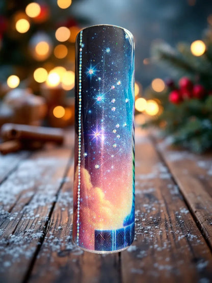 35 Ounce Rainbow Tiger Rhinestoned Stars