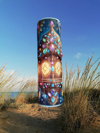 35 Ounce Rhinestoned  Birdhouse