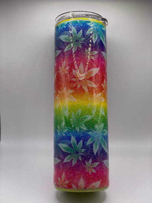 20 Ounce Happy Plant rainbow color