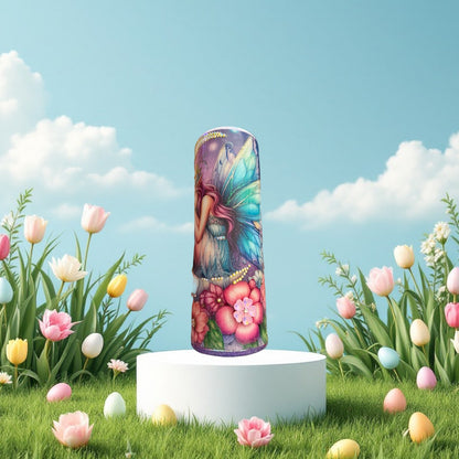 30 Ounce Fairy Moon Accented with Flowers and Butterflies