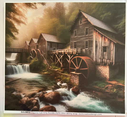 30 Ounce Gris Mills 2 Accents