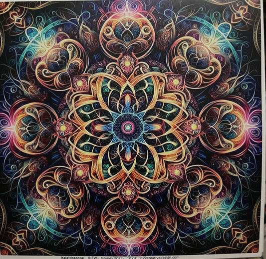 35 Ounce Kaleidoscope Fractal