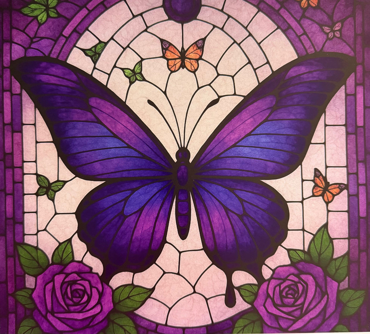 SG Purple Butterfly 30 Ounce