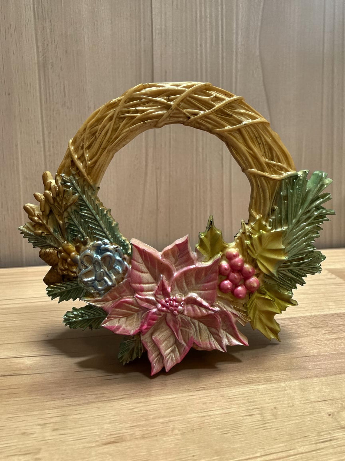 Holiday Wreath 2 ornament or magnet