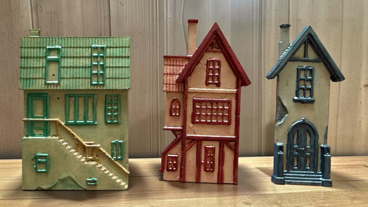 Set of 3 Houses Magnets