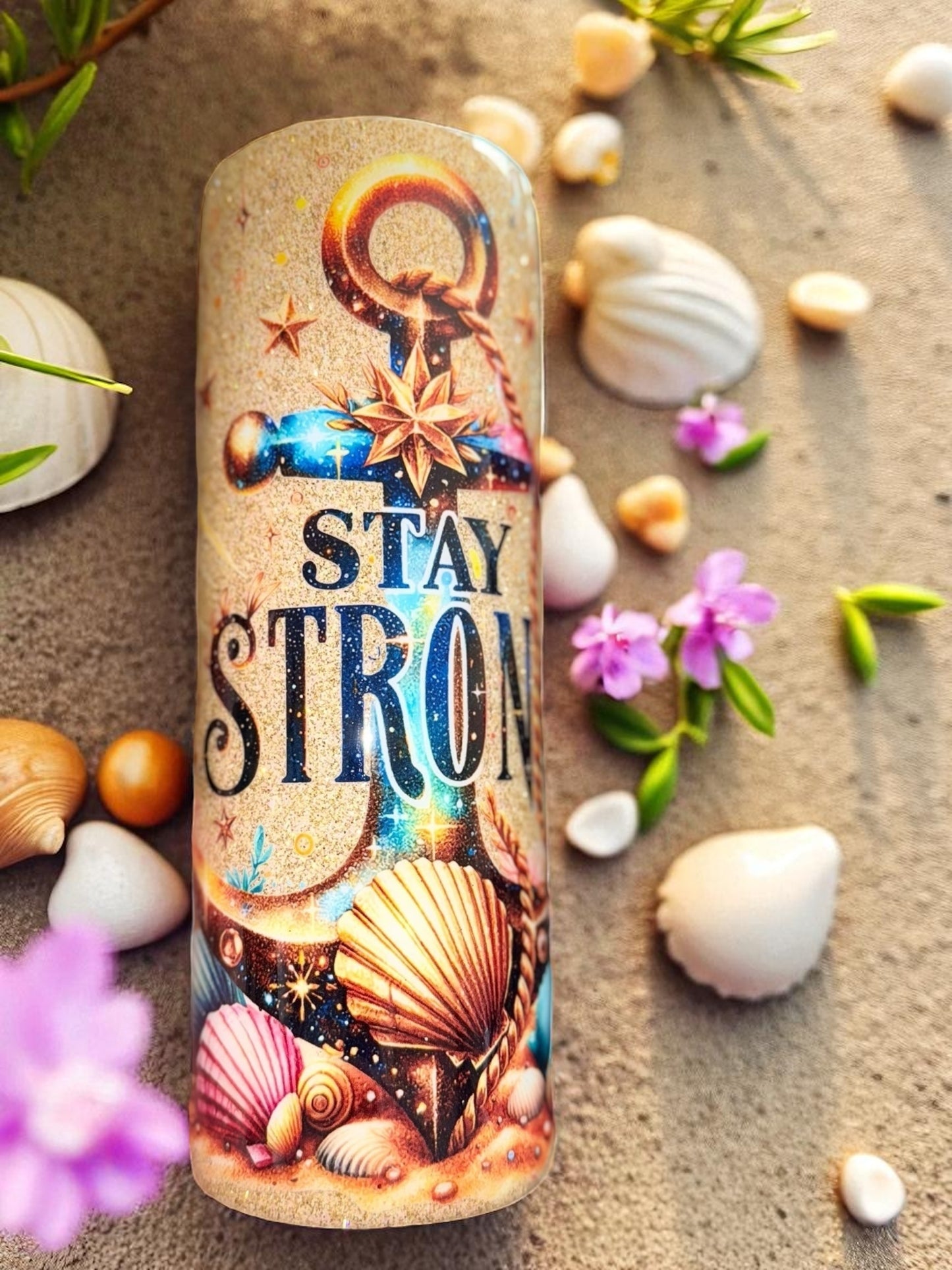 20 Ounce Stay Strong Tumbler