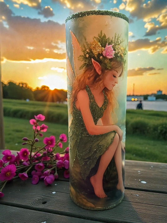 30 Ounce Watercolor Fairy