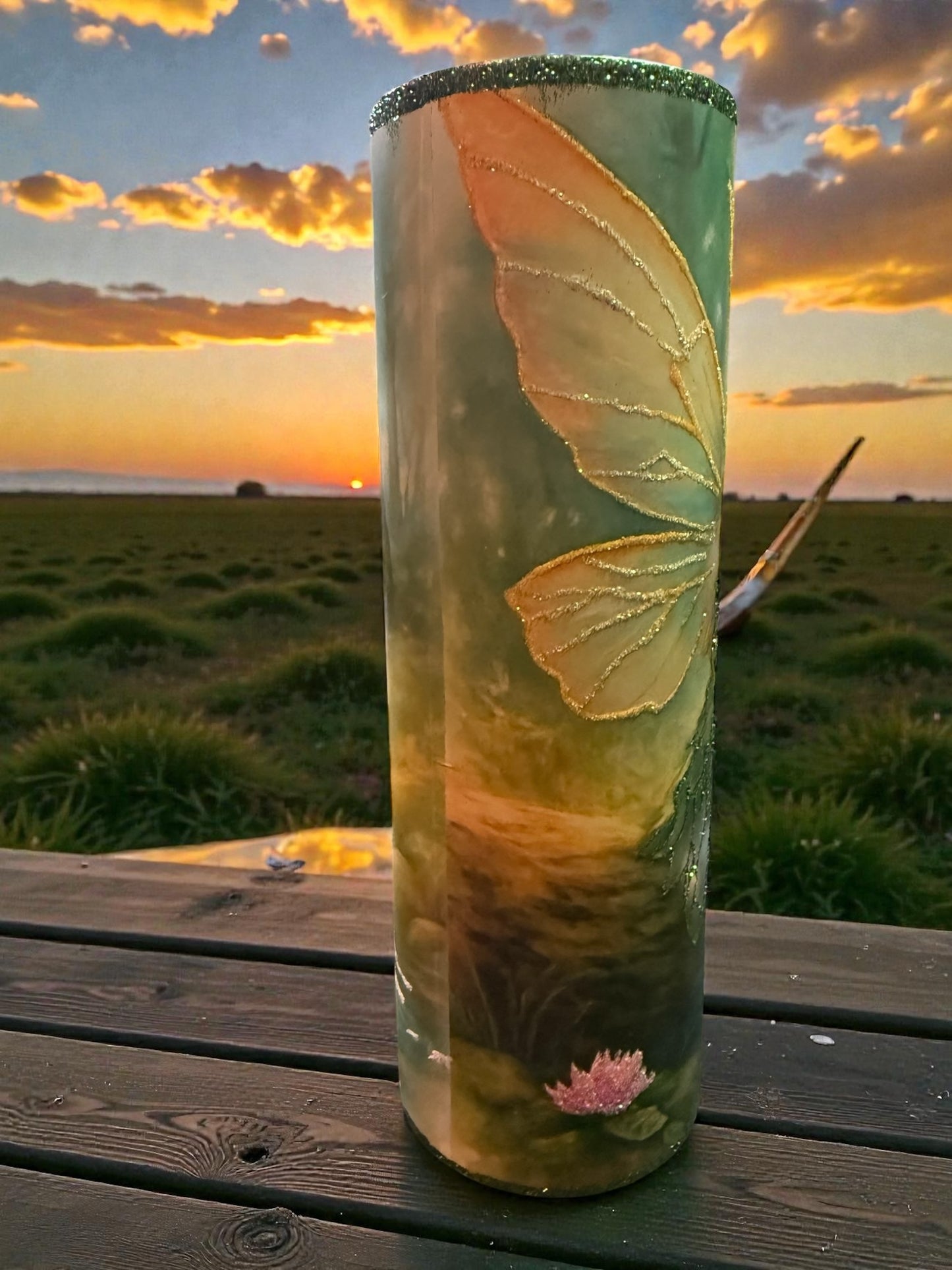 30 Ounce Watercolor Fairy