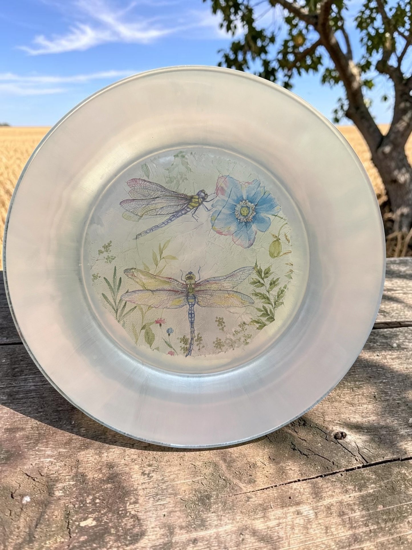 Dragonfly Treat Plate