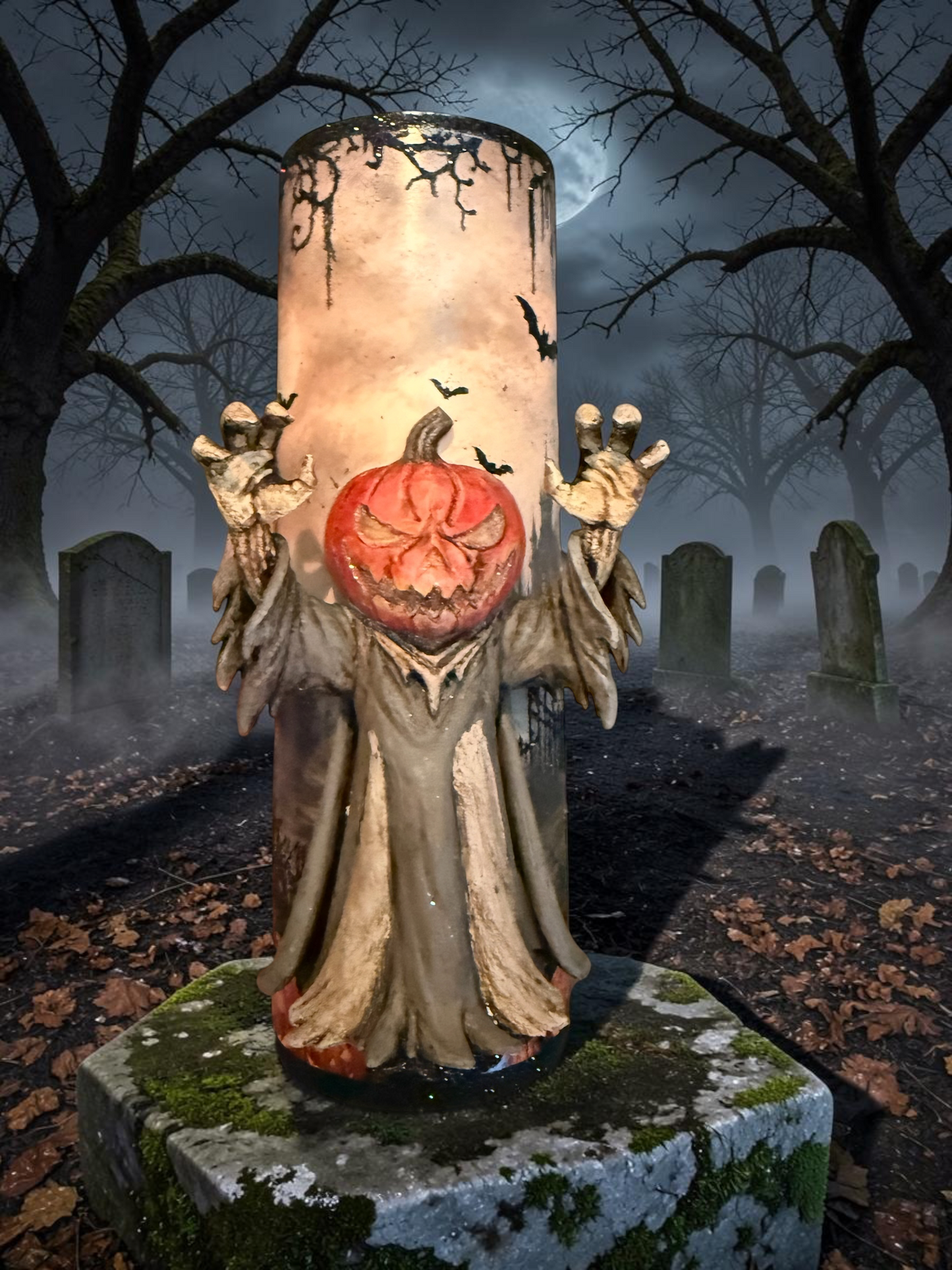 Scary Pumpkin Head 30 Ounce